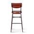 Wellington High Back Leather Bar Chair by Home Trends & Design