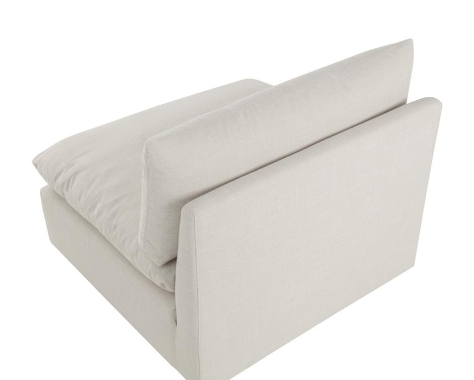 REVE MODULAR - ARMLESS CHAIR - EFFIE LINEN by Sunpan