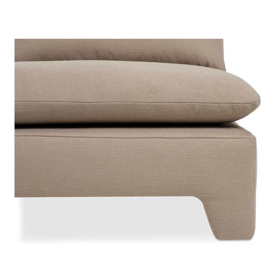 Estelle Lounge Chair Flax by Moes Home