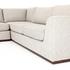 Colt 3 Piece Sectional-Aldred Silver by FOUR HANDS