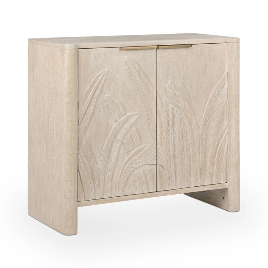 Ledro Solid Wood 2Dr Cabinet by Classic Home