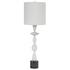 Inverse White Marble Table Lamp by Uttermost