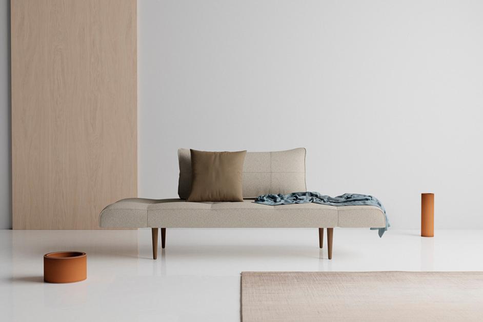 ZEAL SOFA DARK WOOD by INNOVATION USA