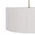 Allyn Pendant White/Gold by Classic Home