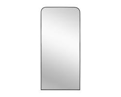 Calabasas Floor Mirror - Black by Sunpan
