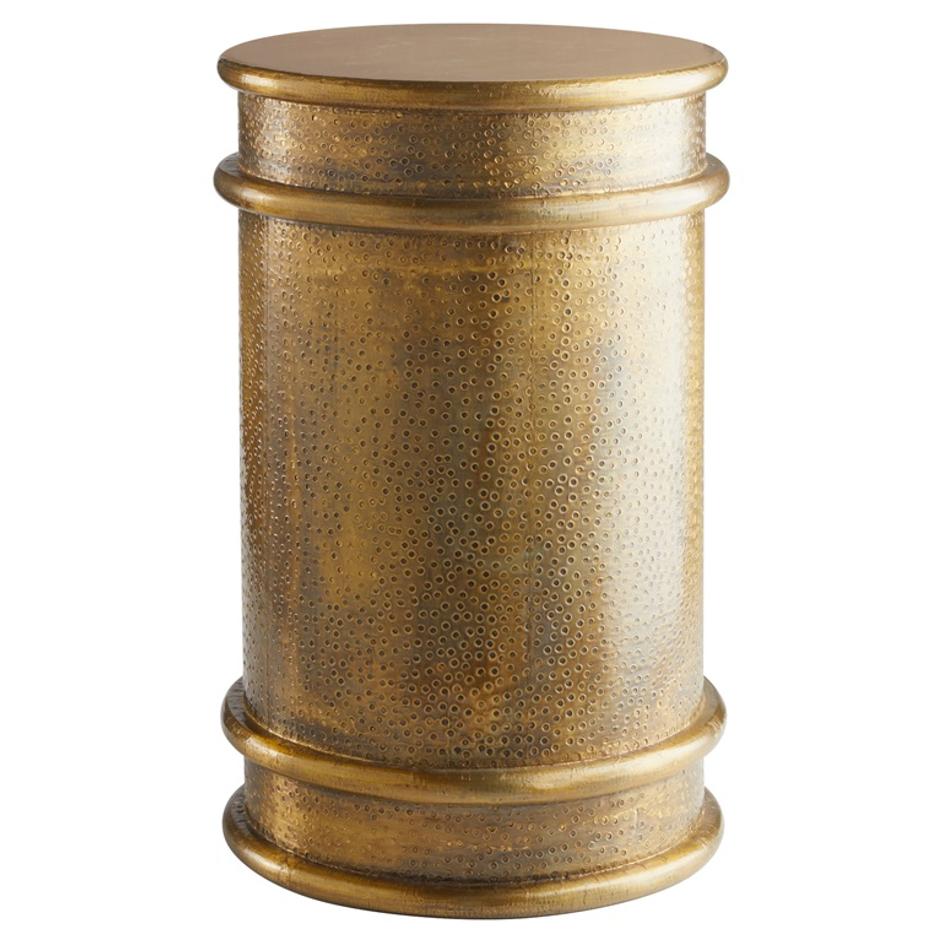 Gavel Accent Table| Brass by Cyan Design