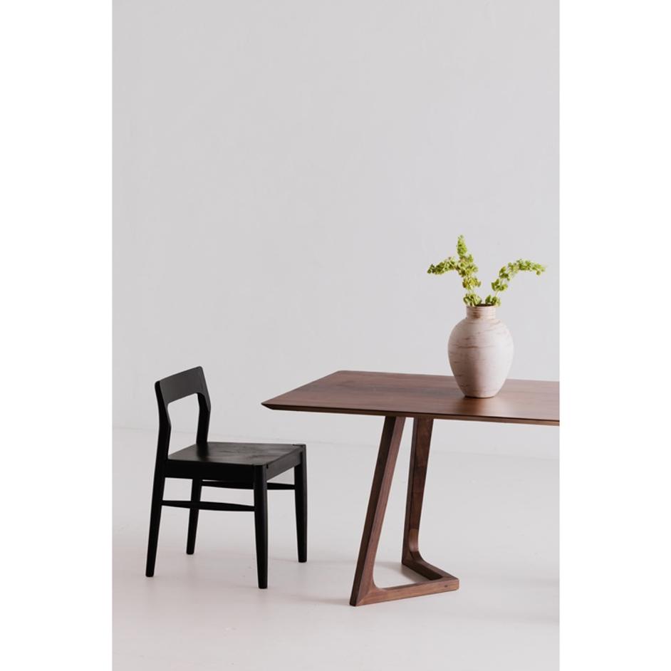 GODENZA DINING TABLE RECTANGULAR WALNUT by Moes Home