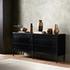 Lendon 6 Drawer Dresser in Black by FOUR HANDS