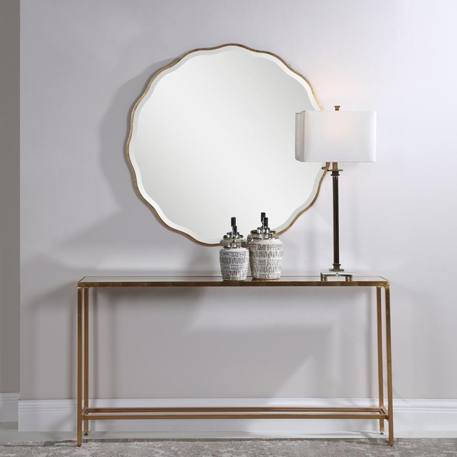 Aneta Round Mirror by Uttermost
