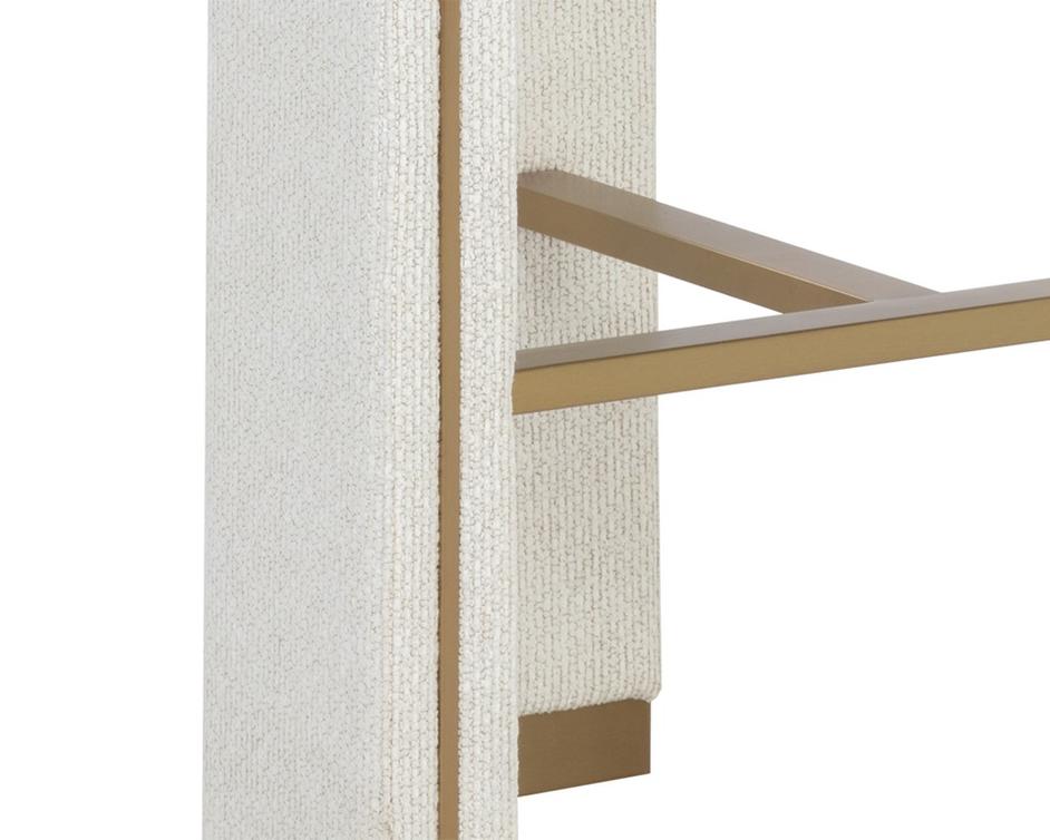 ADAMINA BARSTOOL - RHEA LIGHT BARLEY by Sunpan