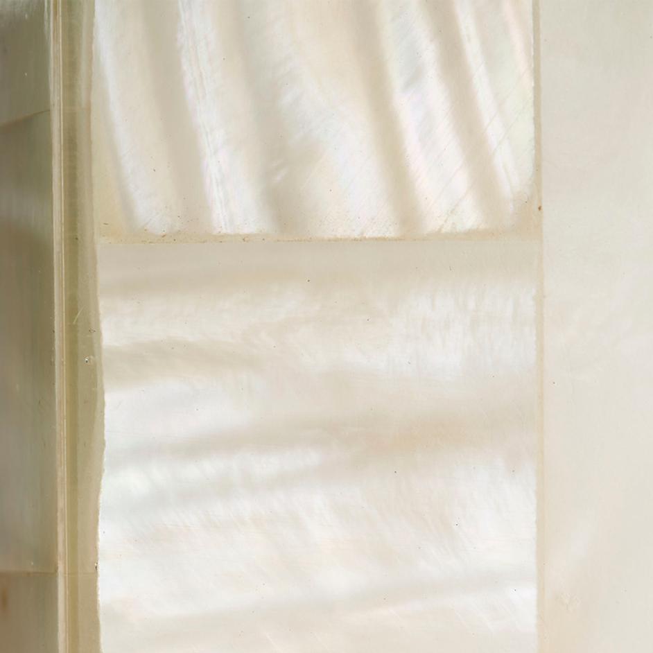 Monroe Mother of Pearl Rectangle Floor Mirror by Jamie Young