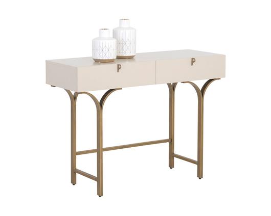 CELINE CONSOLE TABLE - CREAM by Sunpan