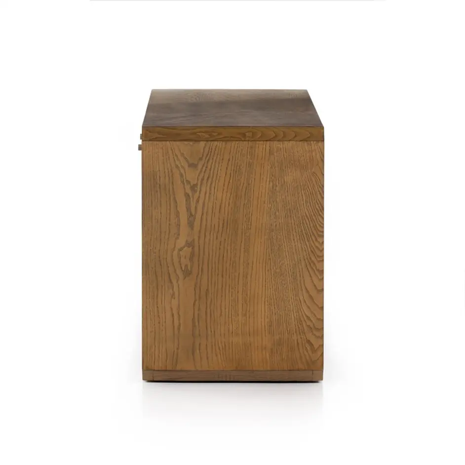 Caspian Console Table - Natural Ash Veneer by Four Hands