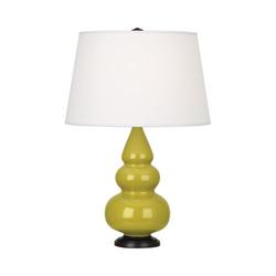 Citron Small Triple Gourd Accent Lamp by Robert Abbey