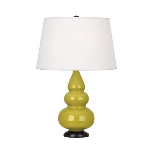 Citron Small Triple Gourd Accent Lamp by Robert Abbey