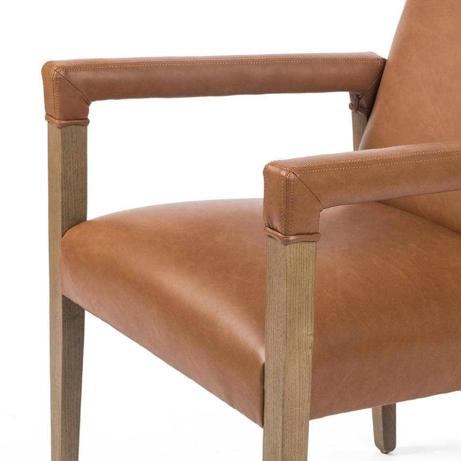 Reuben Dining Chair In Sierra Butterscotch by FOUR HANDS