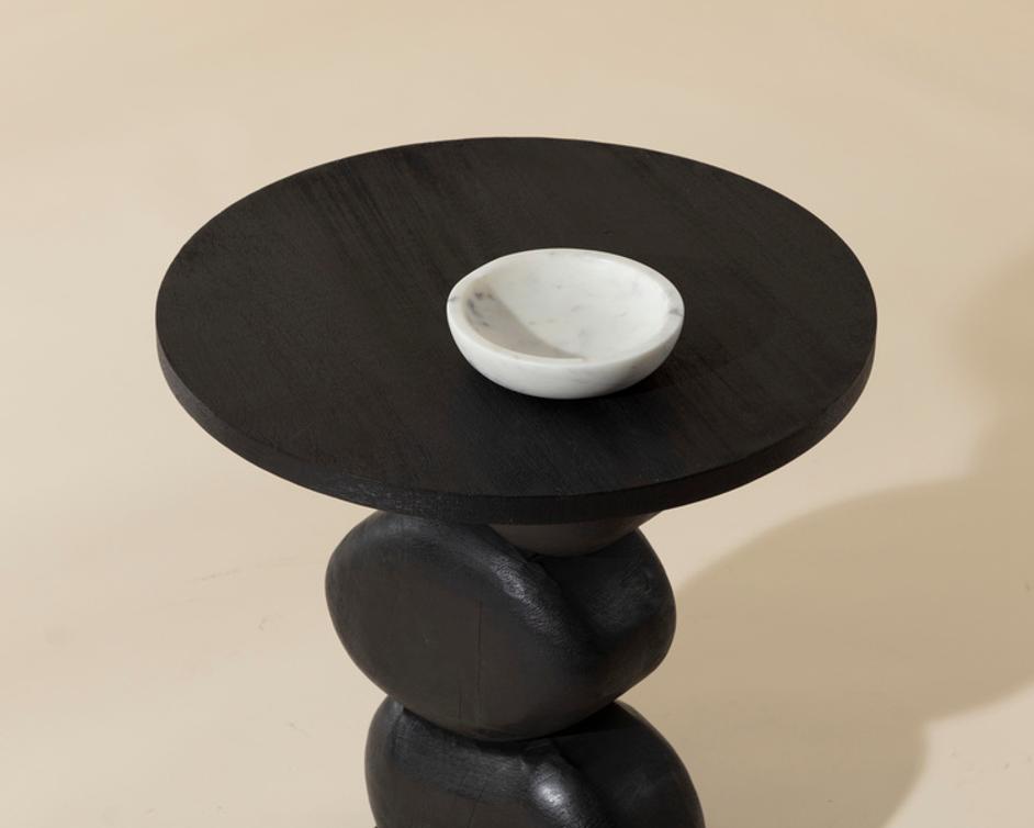 PAPLO END TABLE - BLACK by Sunpan