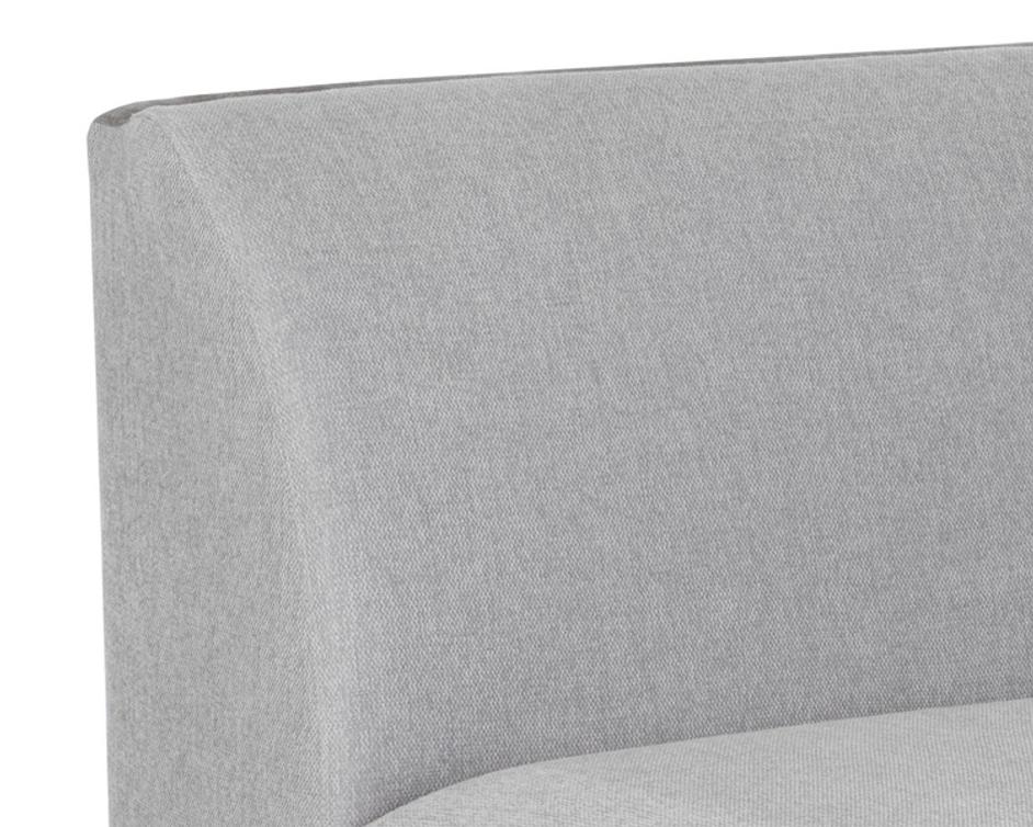 JACLYN MODULAR - RIGHT ARMCHAIR - EGYPT LIGHT GREY / DANNY MEDIUM GREY by Sunpan