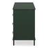 Reagan 6 Drawer Dresser Deep Green by Moes Home