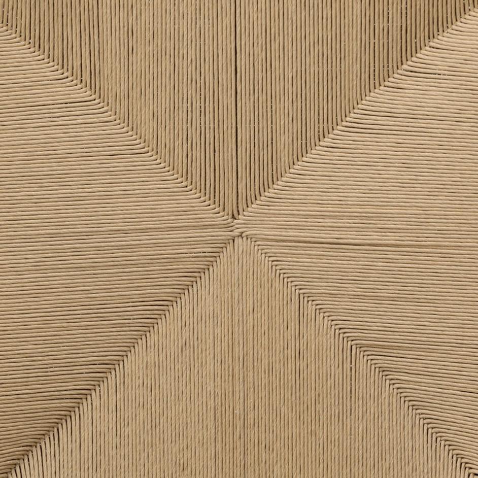 Dara Bar Stool In Toasted Ash And Natural Paper Cord by Four Hands