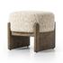 Kirby Accent Stool - Solema Cream by Four Hands