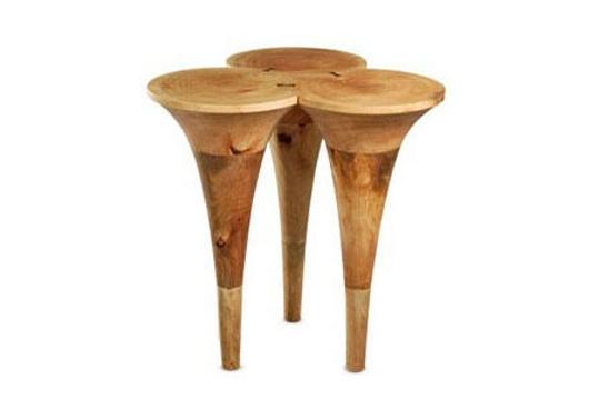 Butterfly Bar Table, Wood by PHILLIPS COLLECTION