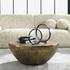 Gilded Dome Gold Coffee Table by Uttermost