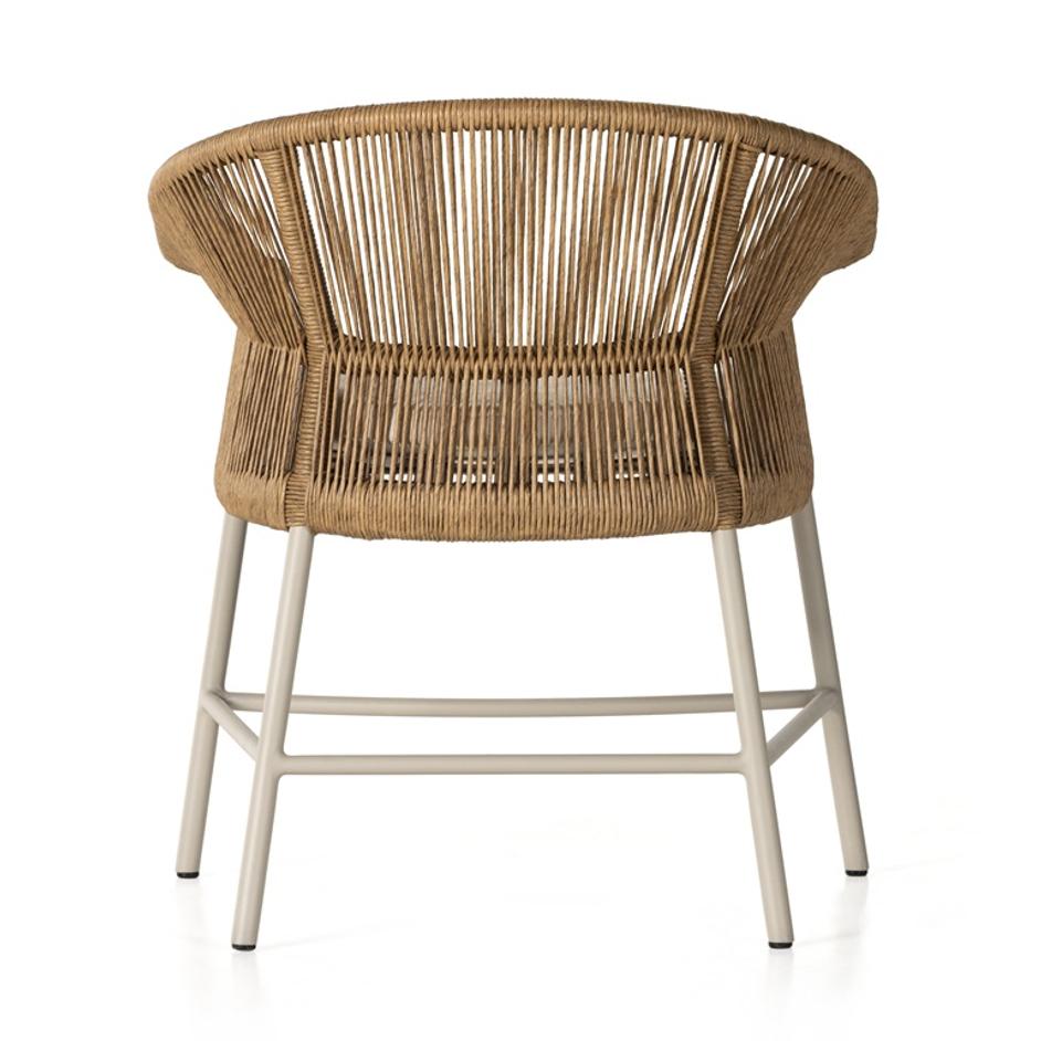 Irving Outdoor Dining Armchair In Sand by FOUR HANDS