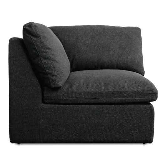 Miles Outdoor Corner Speckled Charcoal by Moes Home