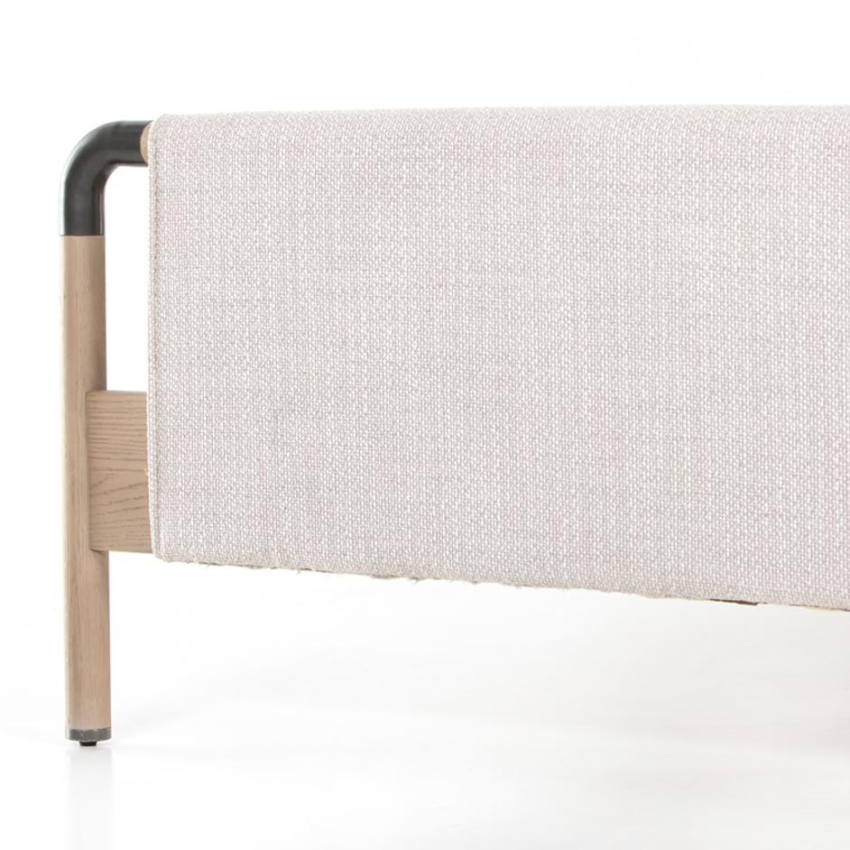 Harriett Bed In Gibson Wheat In Twin by FOUR HANDS