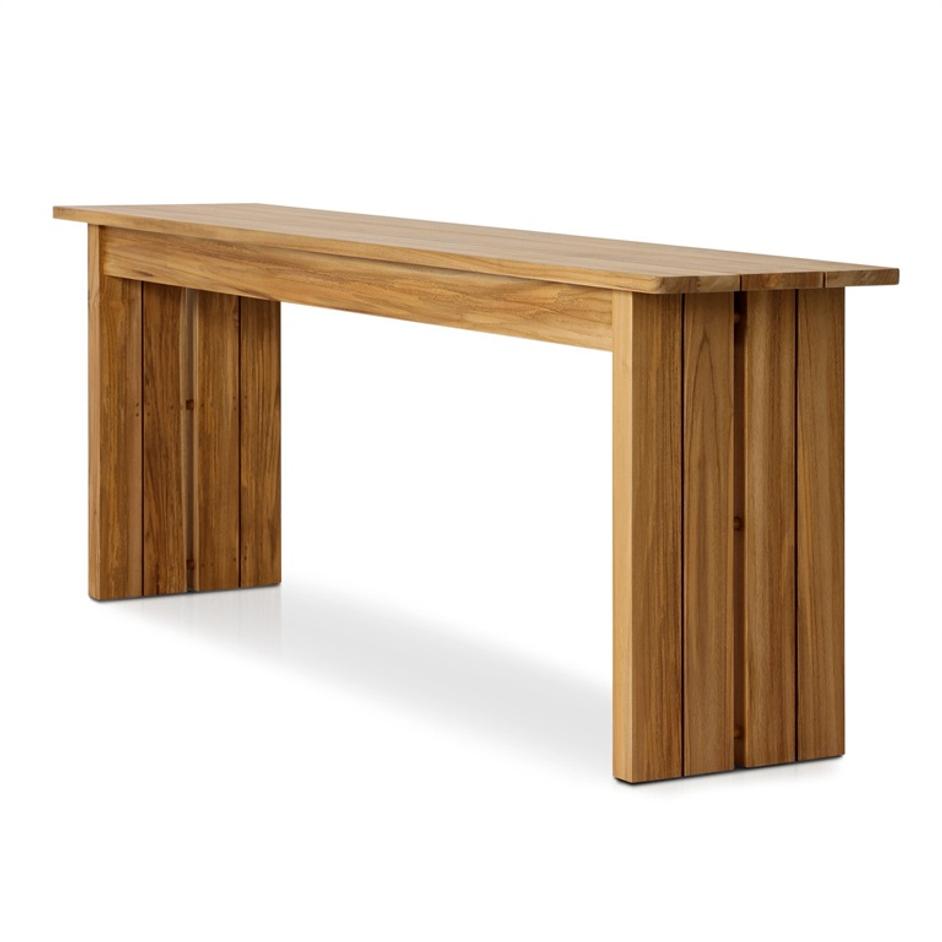 Chapman Outdoor Console Table - Natural Teak-FSC by Four Hands