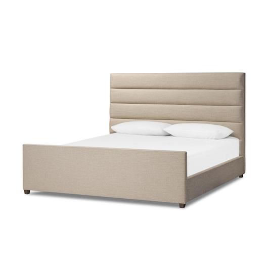 Daphne Queen Bed - Alcala Taupe by Four Hands