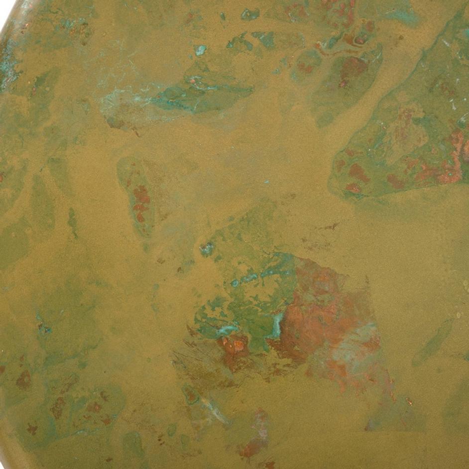 Button End Table, Lichen Finish by PHILLIPS COLLECTION