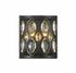 Dealey 2 Light Wall Sconce in Matte Black Finish by Z-Lite