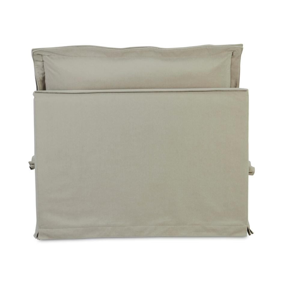 Olivia Slipper Chair Sand by Moes Home