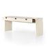 Cressida Console Table - Ivory Painted Linen by Four Hands