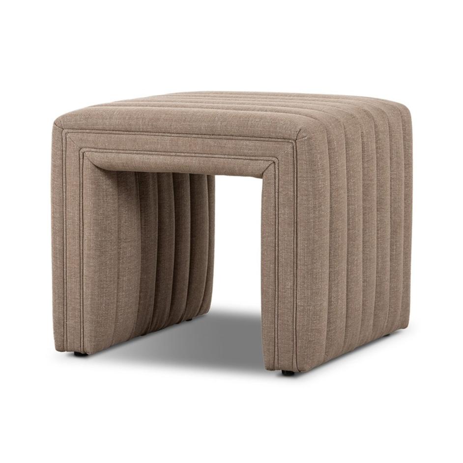 Augustine Ottoman-21" - Crypton® Nomad Taupe by Four Hands