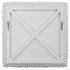 Portside White Wood Wall Panel by Uttermost