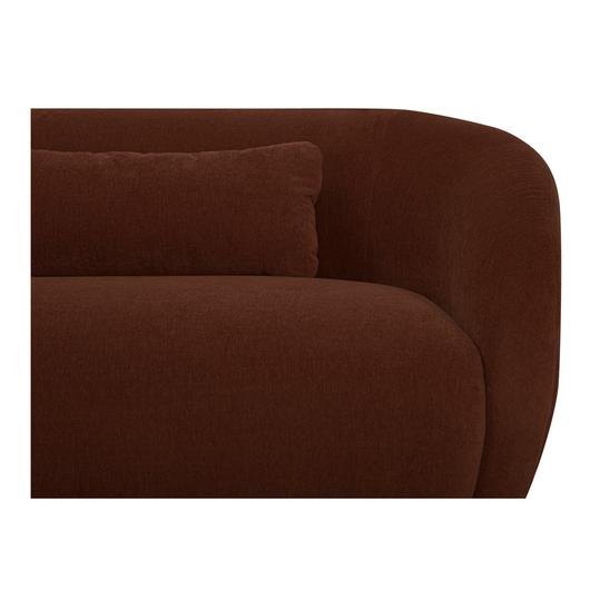 Amelia Classic L-Shaped Modular Left Sectional Chestnut by Moes Home