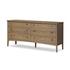Maggie 6 Drawer Dresser - Aged Smoked Oak Resawn by Four Hands
