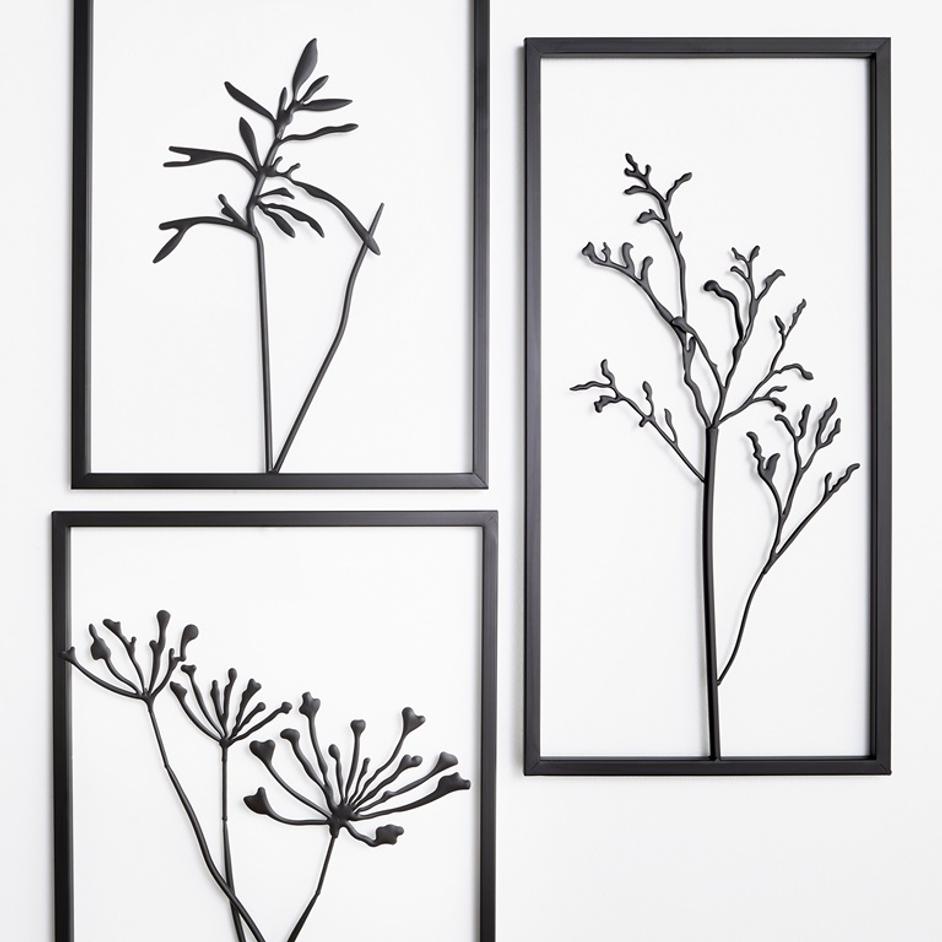 Arbre Duex Wall Decor in Graphite by Cyan Design