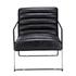 DESMOND CLUB CHAIR - BLACK by Moes Home