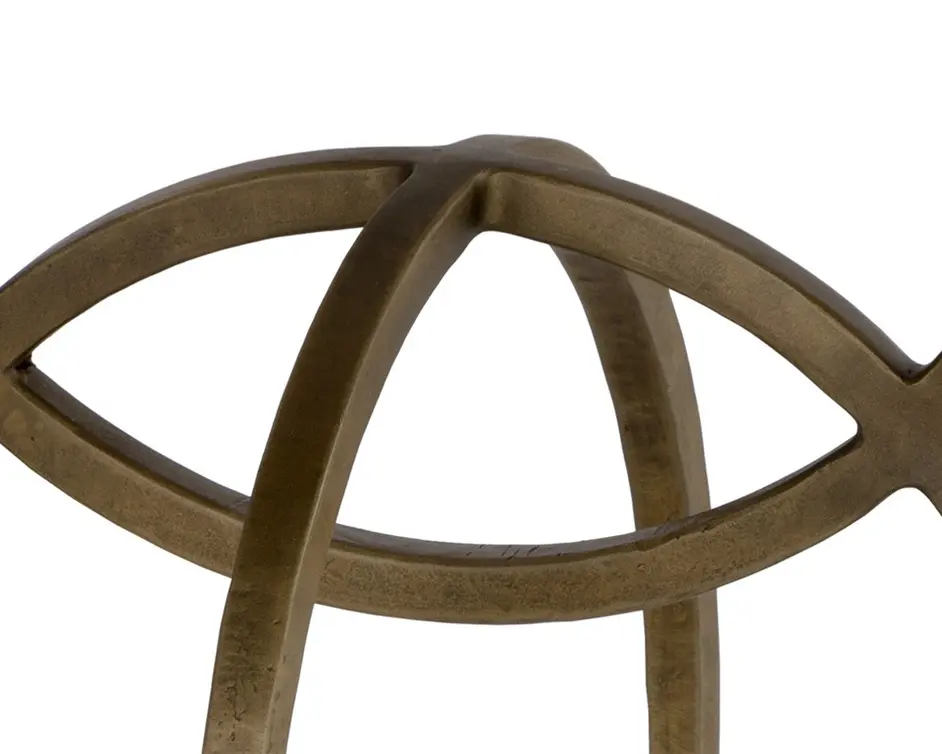 ALICENT END TABLE - WHITE MARBLE by Sunpan