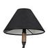 Cullen Linear Double Pendant - Black Leather by Four Hands