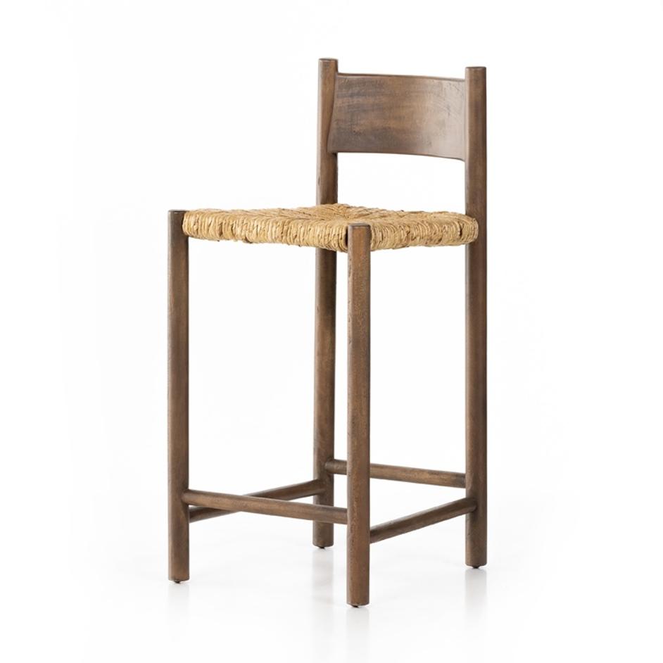 Largo Bar Stool In Russet Mango In Counter by FOUR HANDS