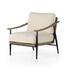 Kennedy Chair In Kerbey Ivory by FOUR HANDS