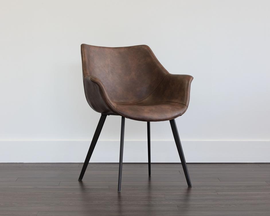 Mason Dining Chair - Hearthstone Brown by Sunpan