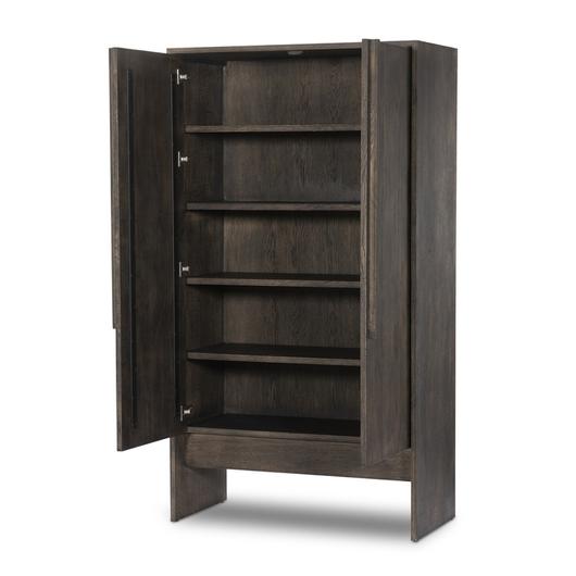 Elgin Cabinet - Brushed Dark Brown by Four Hands