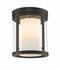 Willow 3 Light Flush Mount in Olde Bronze Finish by Z-Lite