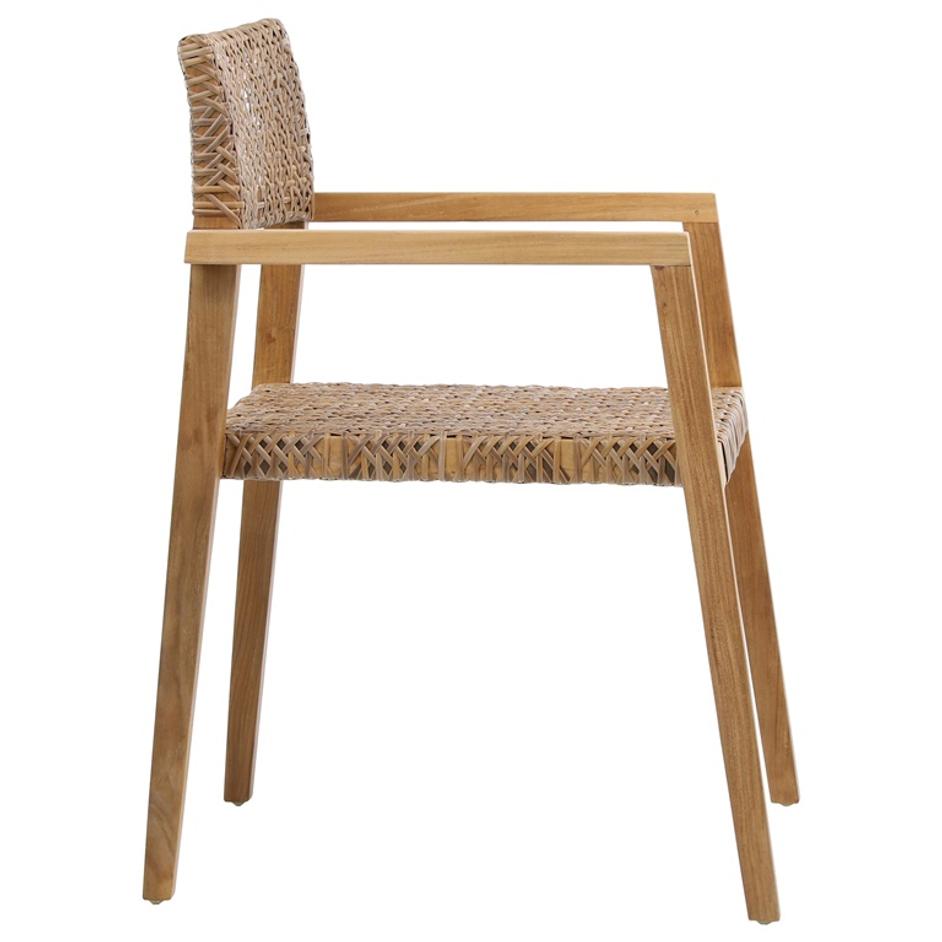 Como Outdoor Dining Chair Set of 2 by Curated Collections